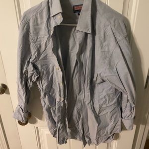 blue vineyard vines button down